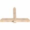 Ekena Millwork Eugene Smooth Timber Gable Bracket, Douglas Fir, 60"W x 40"H x 5 1/2"D x 5 1/2"F, 16/12 Pitch GBW060X40X0606EUG00SDF - alternate 2